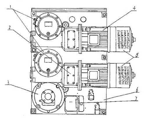 Моторная каретка подъемника SC 200*200W