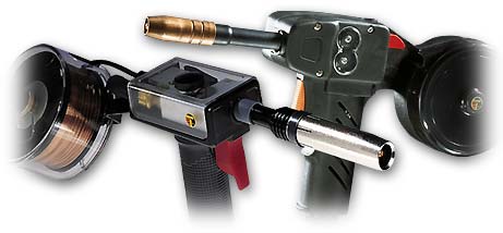 Горелки Spool gun - Push-pull - Near-spool