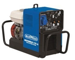 Сварочные инверторы BlueWeld серии Motoweld с бензиновым двигателем, бензогенератор